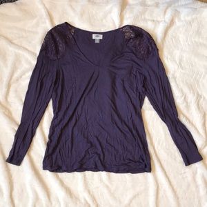 purple old navy long sleeve